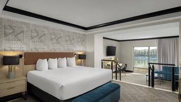 Premium suite | 1 slaapkamer, luxe beddengoed, een kluis op de kamer
