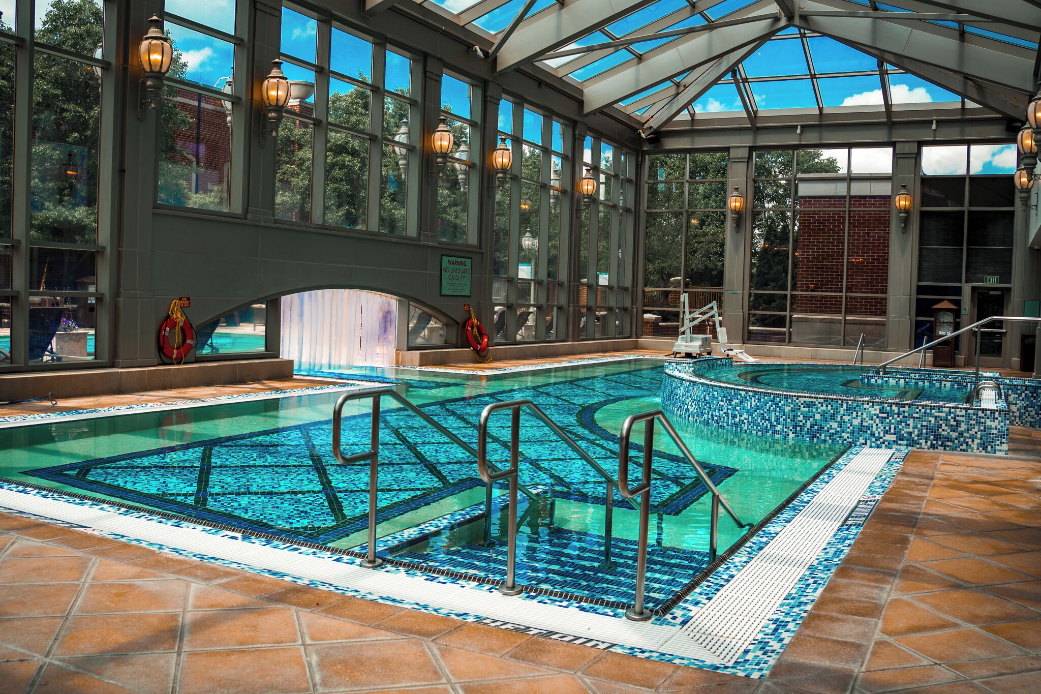 Outdoor pool