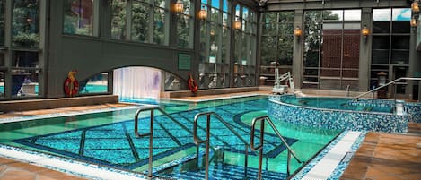 Outdoor pool, open 10:00 AM to 6:00 PM, cabanas (surcharge)