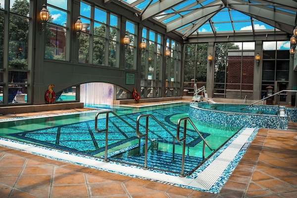 Outdoor pool, open 10:00 AM to 6:00 PM, cabanas (surcharge)