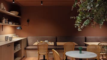 Daily buffet breakfast (EUR 14.50 per person)