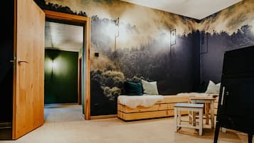 Sauna, massages