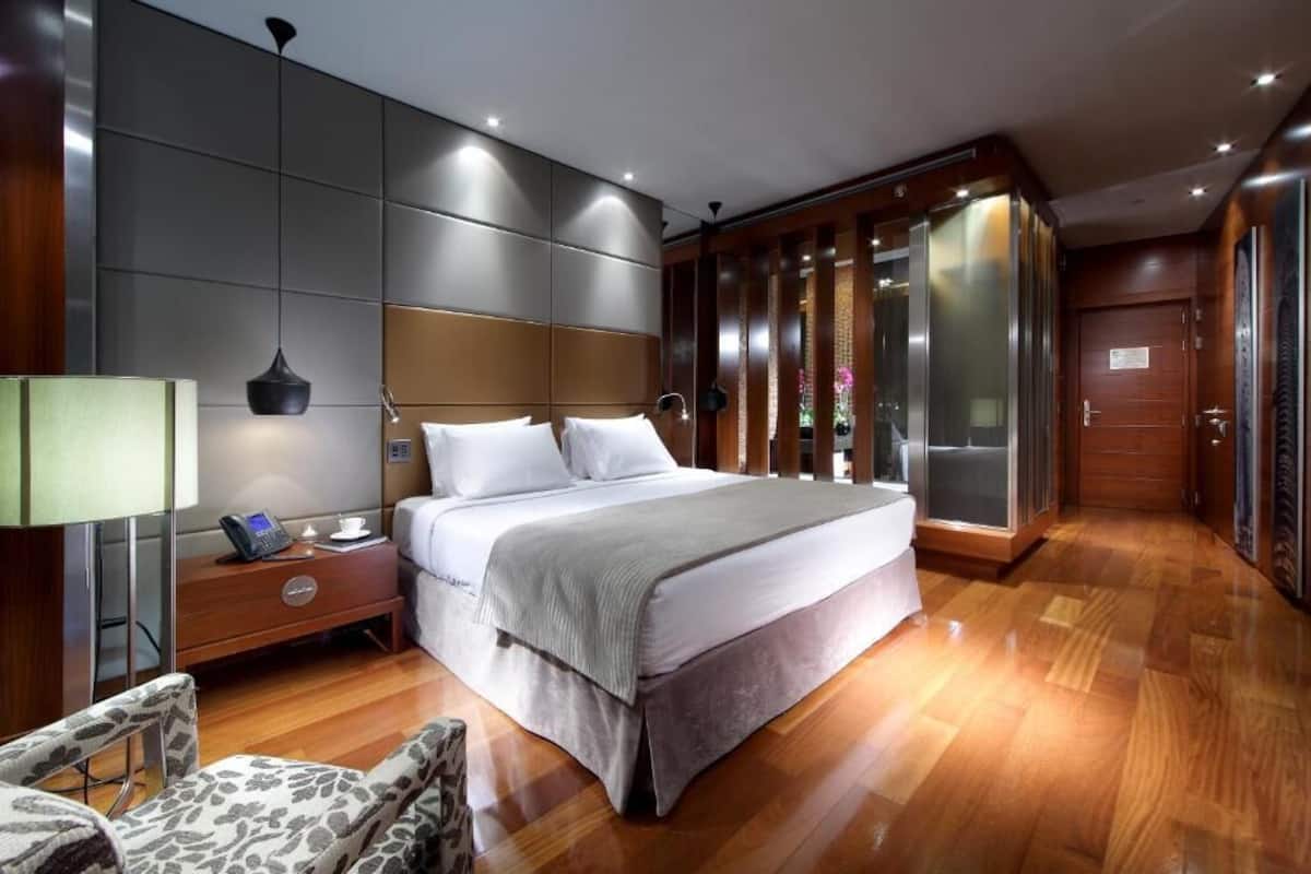 Minibar, caja fuerte, escritorio y sistema de insonorización