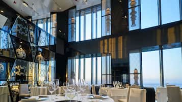 Lunch and dinner served, Mediterranean cuisine