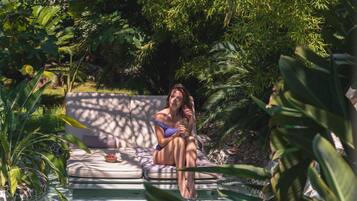 Honeymoon Room, Private Pool | View from room