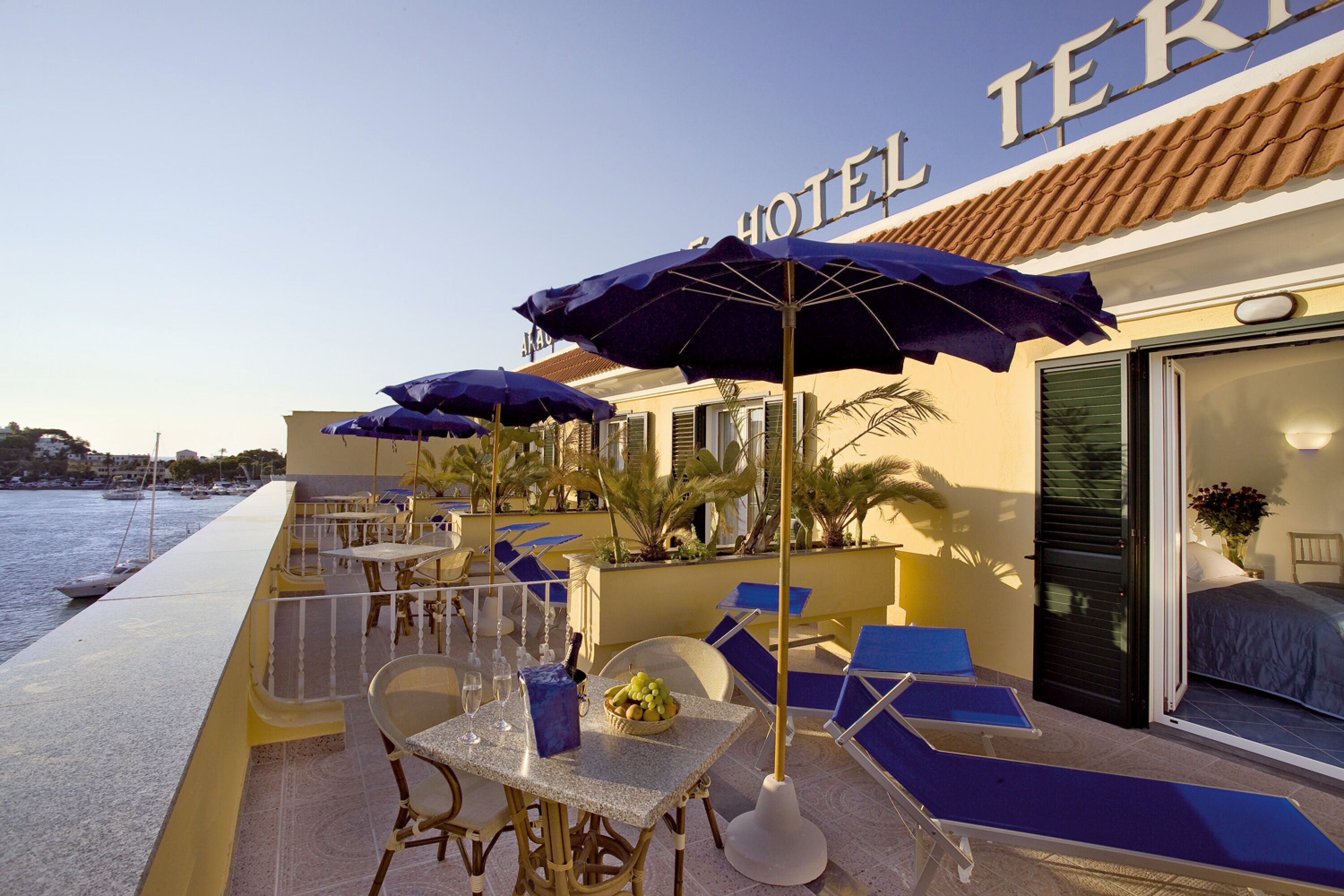 Double Room, Terrace, Harbor View (Privilege) | Minibar, in-room safe, desk, soundproofing