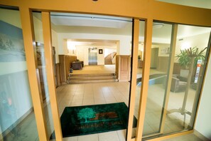 Interior entrance