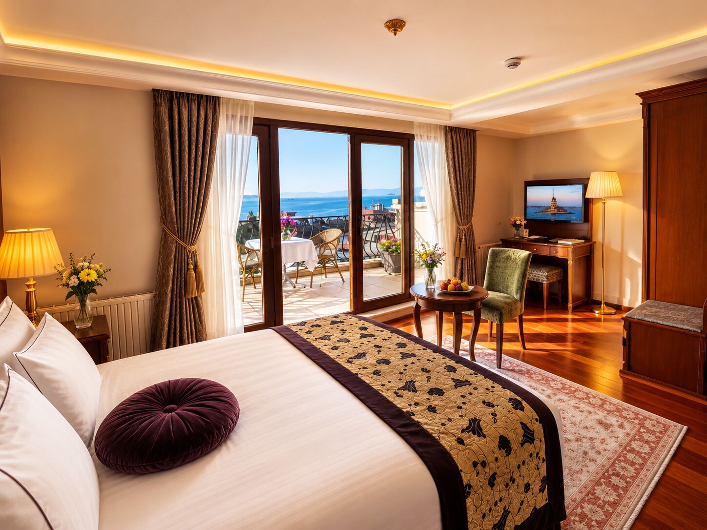 Romantic Double Room, Balcony
