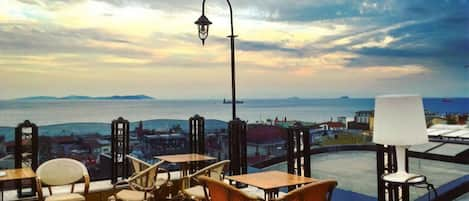 Terrasse sur le toit