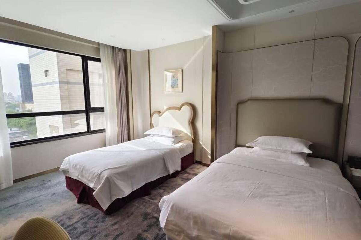 In-room safe, desk, blackout curtains, soundproofing