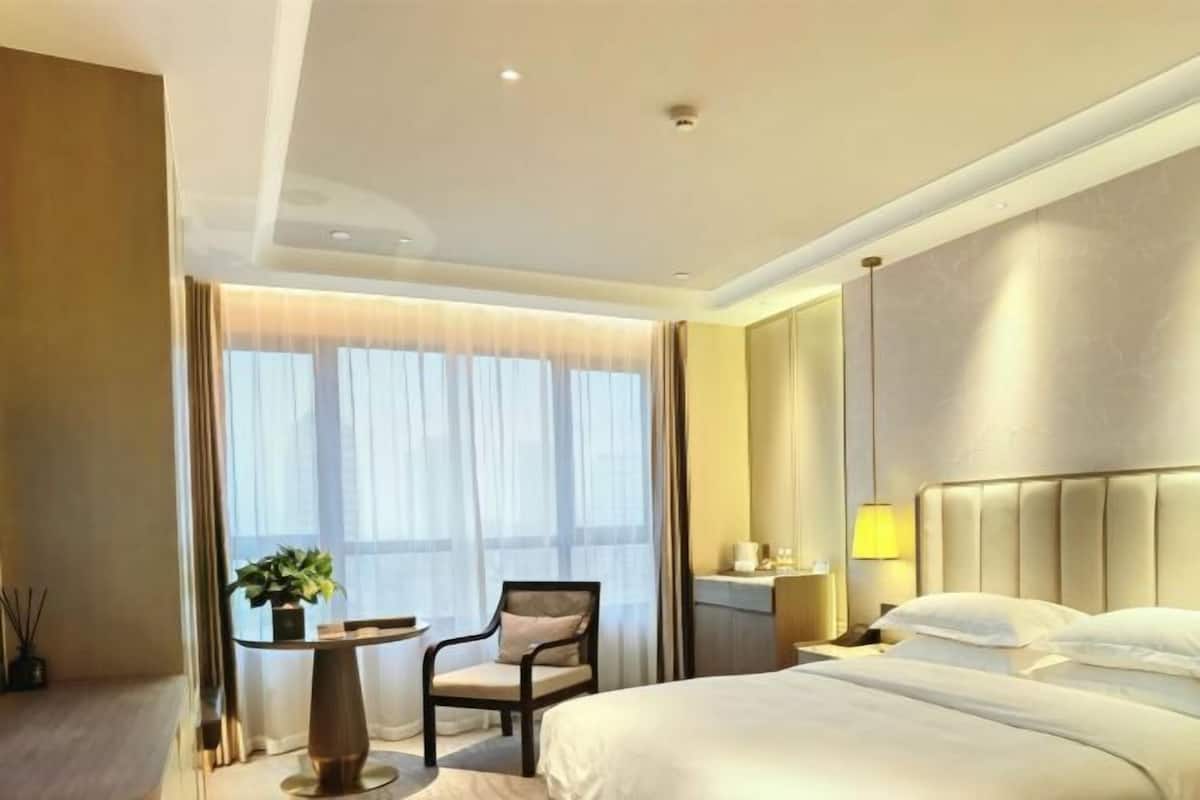 In-room safe, desk, blackout curtains, soundproofing