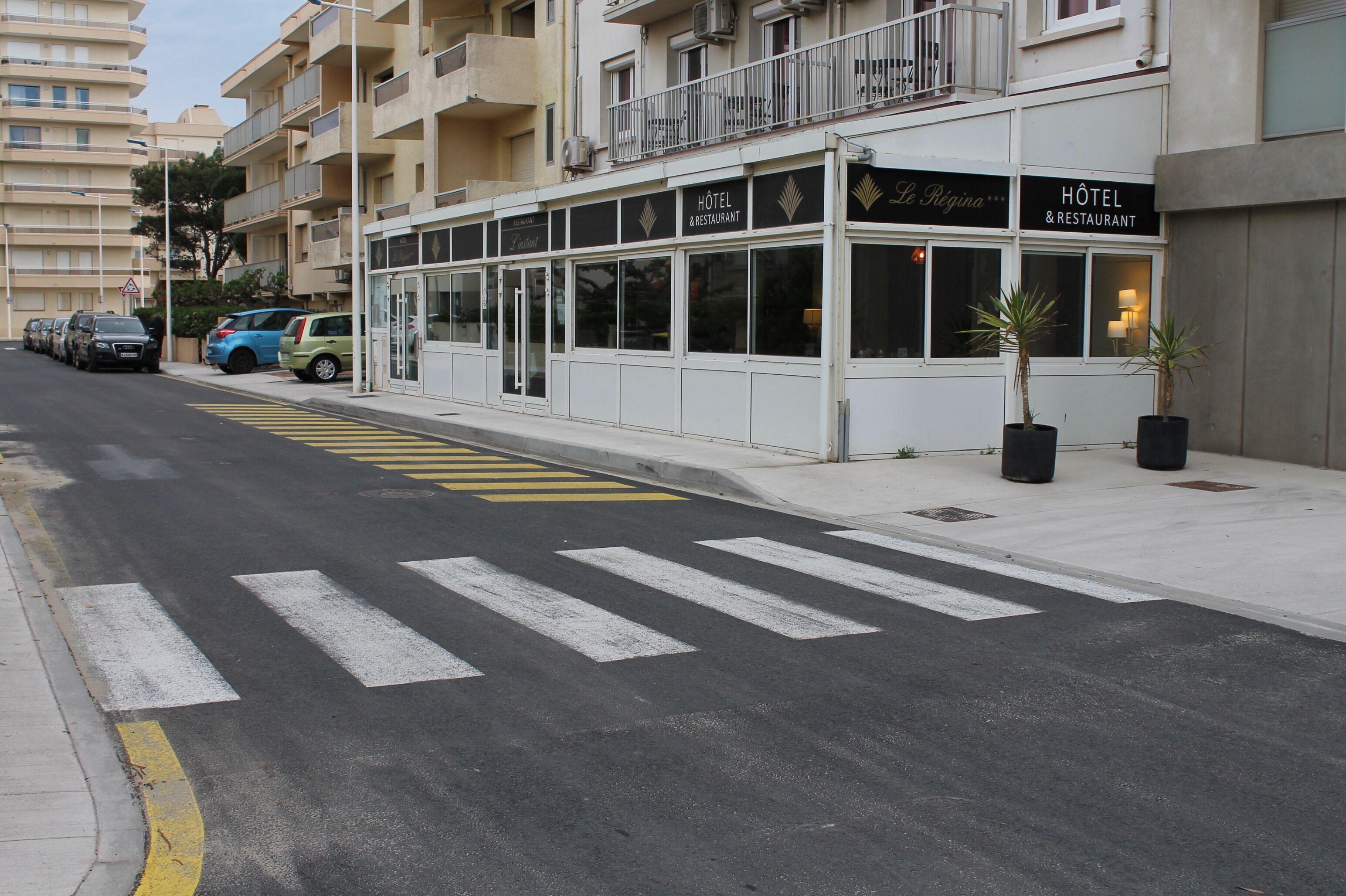 Voorkant van accommodatie