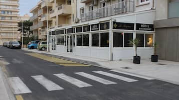 Voorkant van accommodatie