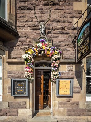 Façade de l’hébergement