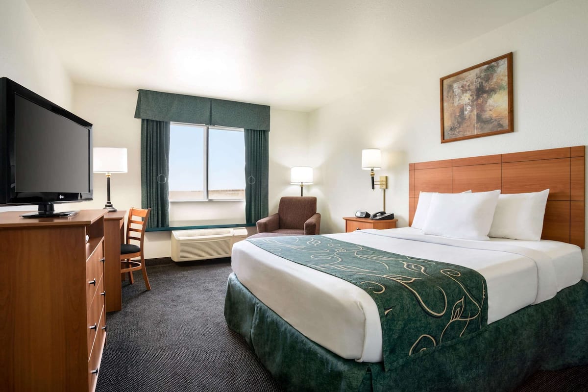 Room, 1 Queen Bed, Accessible, Non Smoking | Blackout drapes, soundproofing, iron/ironing board