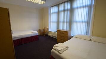 Free WiFi, bed sheets