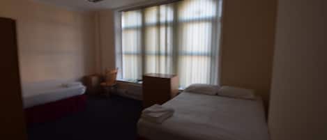 Free WiFi, bed sheets