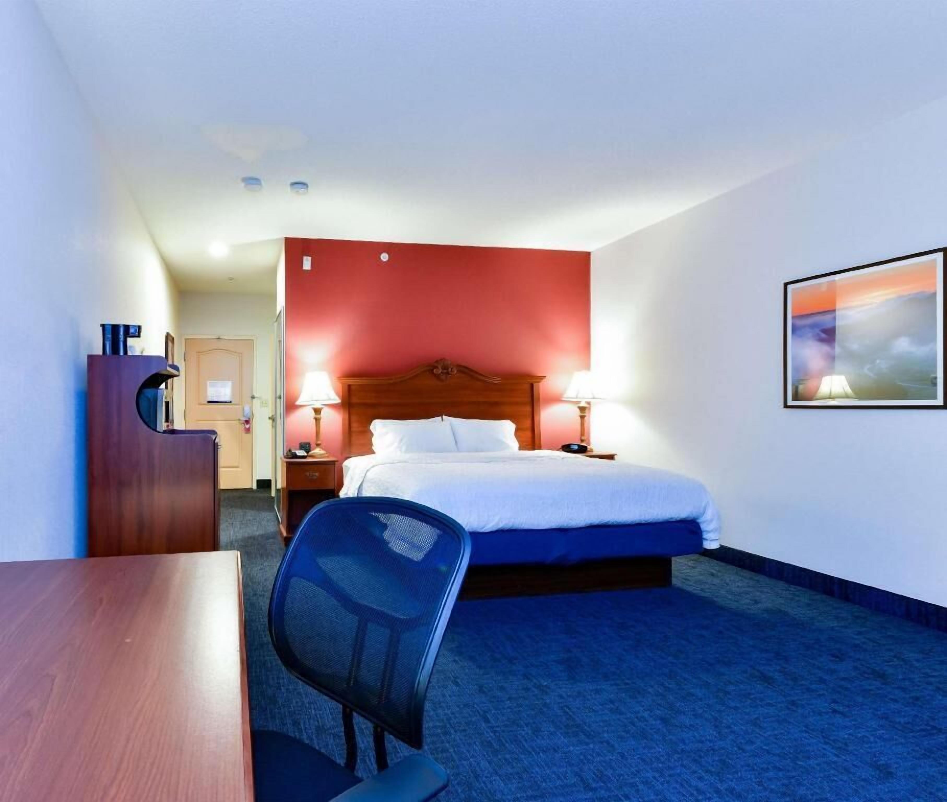 In-room safe, desk, blackout drapes, iron/ironing board