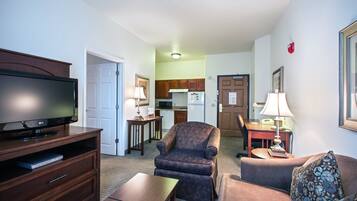 1 Schlafzimmer, Schreibtisch, laptopgeeigneter Arbeitsplatz