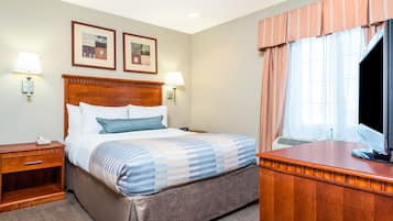 Down duvets, pillow-top beds, in-room safe, individually decorated