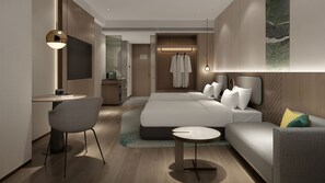 Down duvets, minibar, in-room safe, desk - Holiday Inn Shanghai Jing'an by IHG (Shanghai)