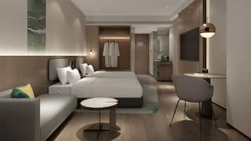 Premium-Zimmer, 2 Doppelbetten