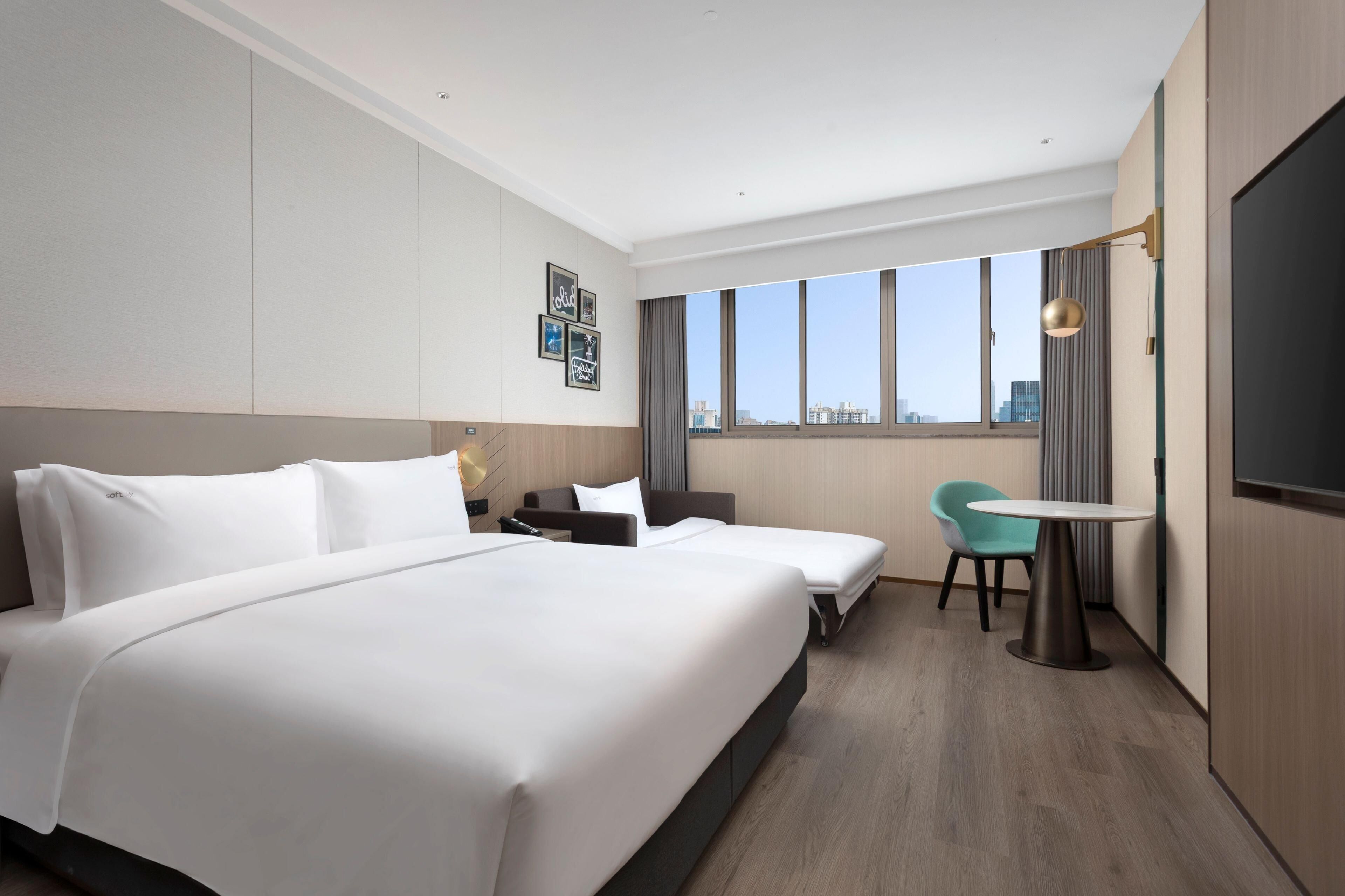 Couette en duvet, minibar, coffre-fort, bureau