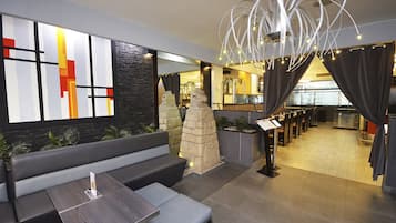 Sala de estar en el lobby