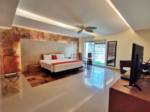 Suite Junior, vue jardin | Vue sur le jardin