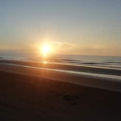 Uitzicht op strand/zee