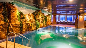 Indoor pool, outdoor pool
