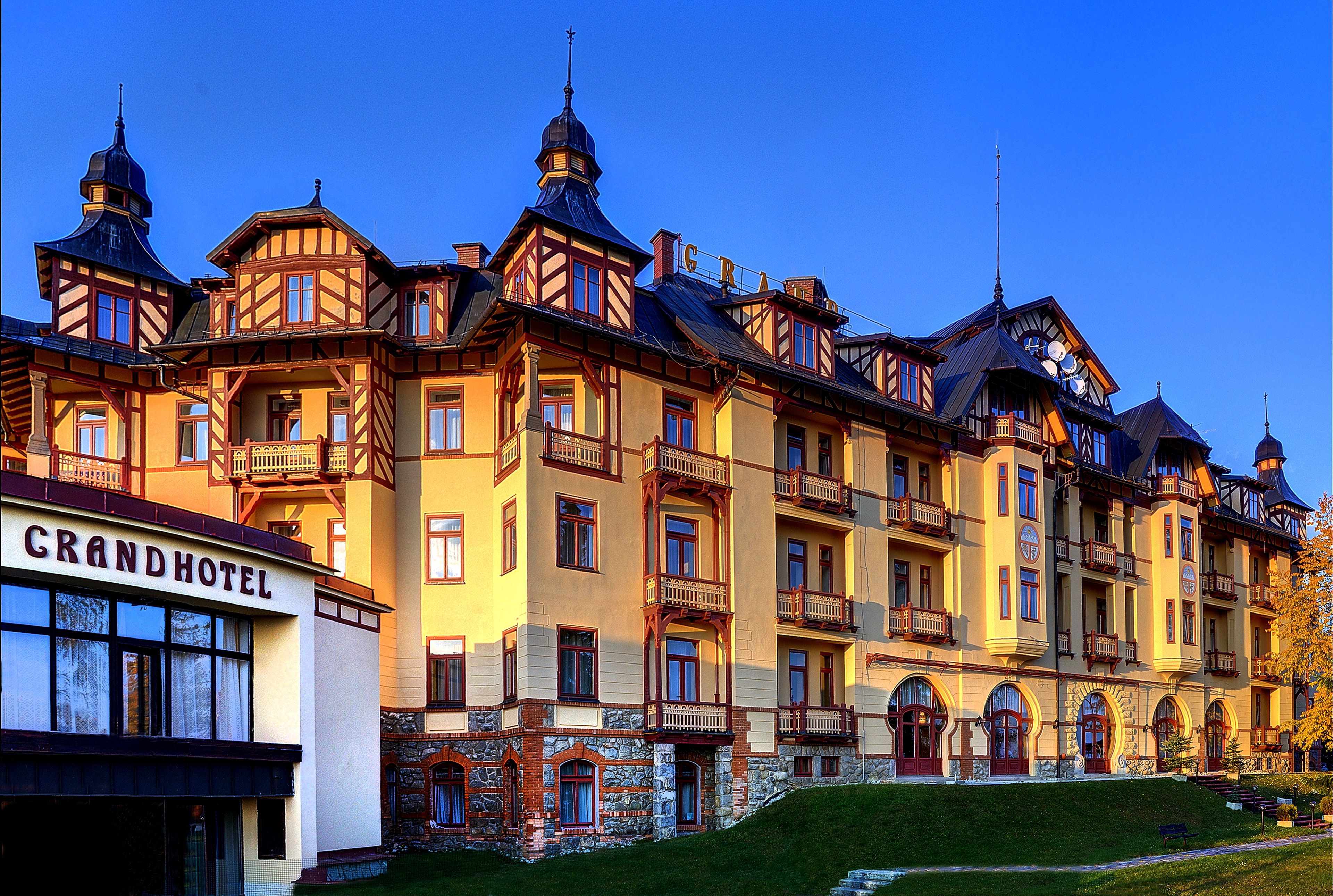 front of property – evening/night