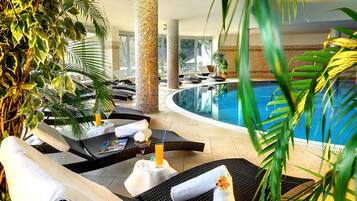 Indoor pool, outdoor pool