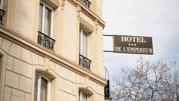 Façade de l’hébergement