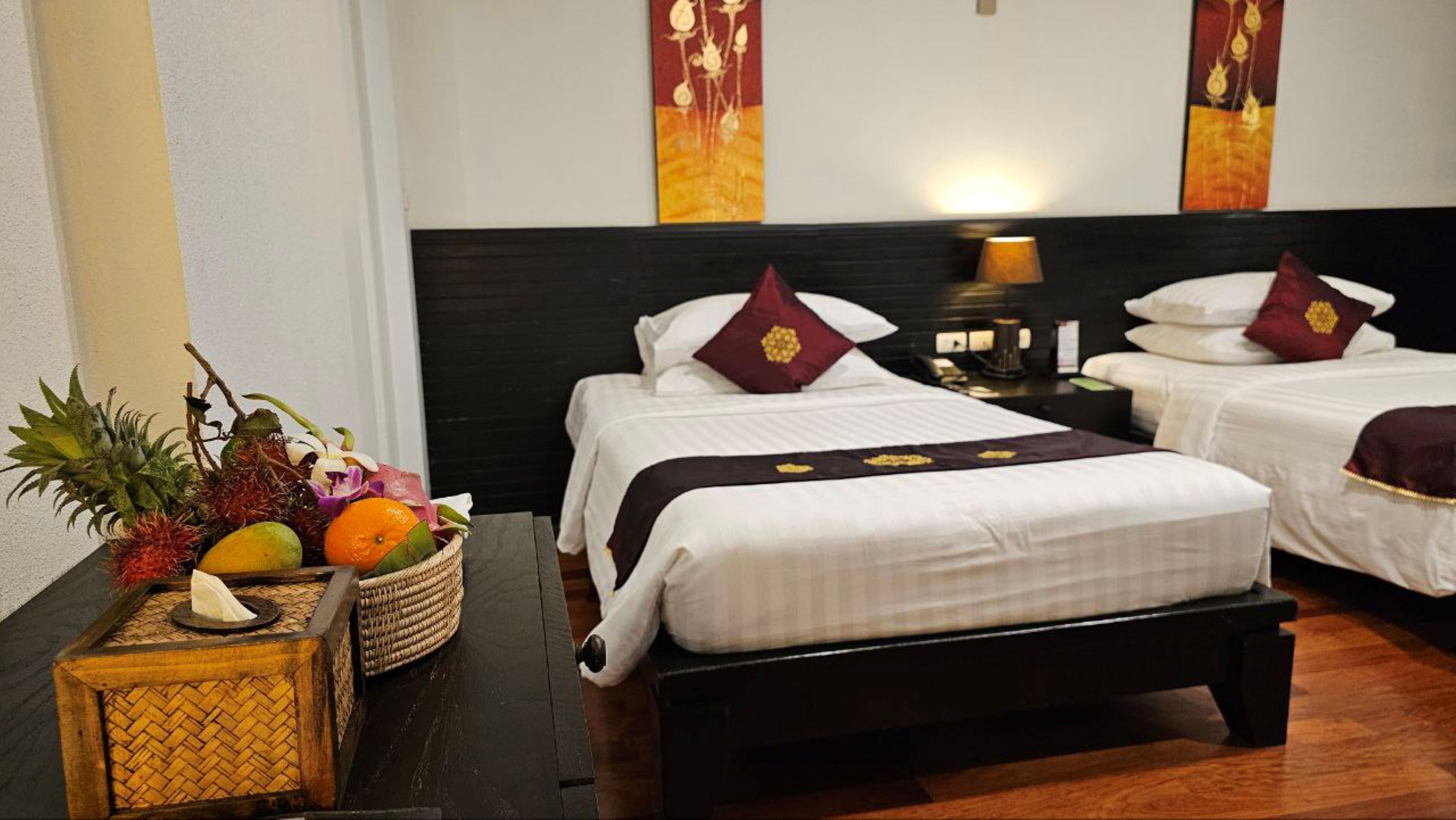 standard studio | bathroom | eco-friendly toiletries, hair dryer, bathrobes, slippers