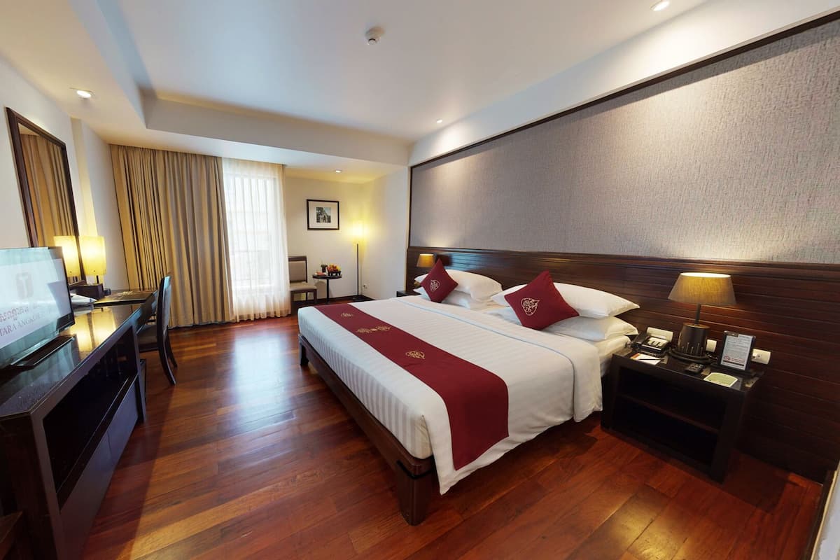 Ropa de cama de alta calidad, colchones con acolchado adicional, minibar