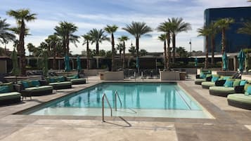 3 outdoor pools, pool cabanas (surcharge), pool umbrellas