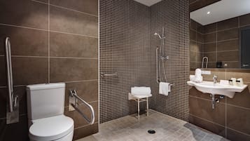 Rolstoeltoegankelijke badkamer