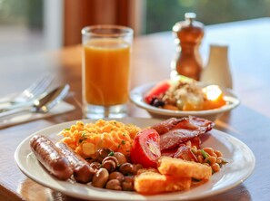 Ferdiglaget frokost hver dag (mot et tillegg)