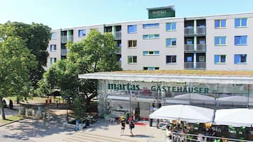 Overnatningsstedets facade