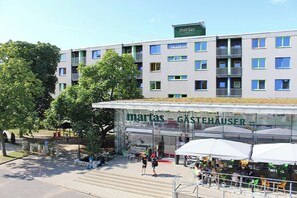 Façade de l’hébergement