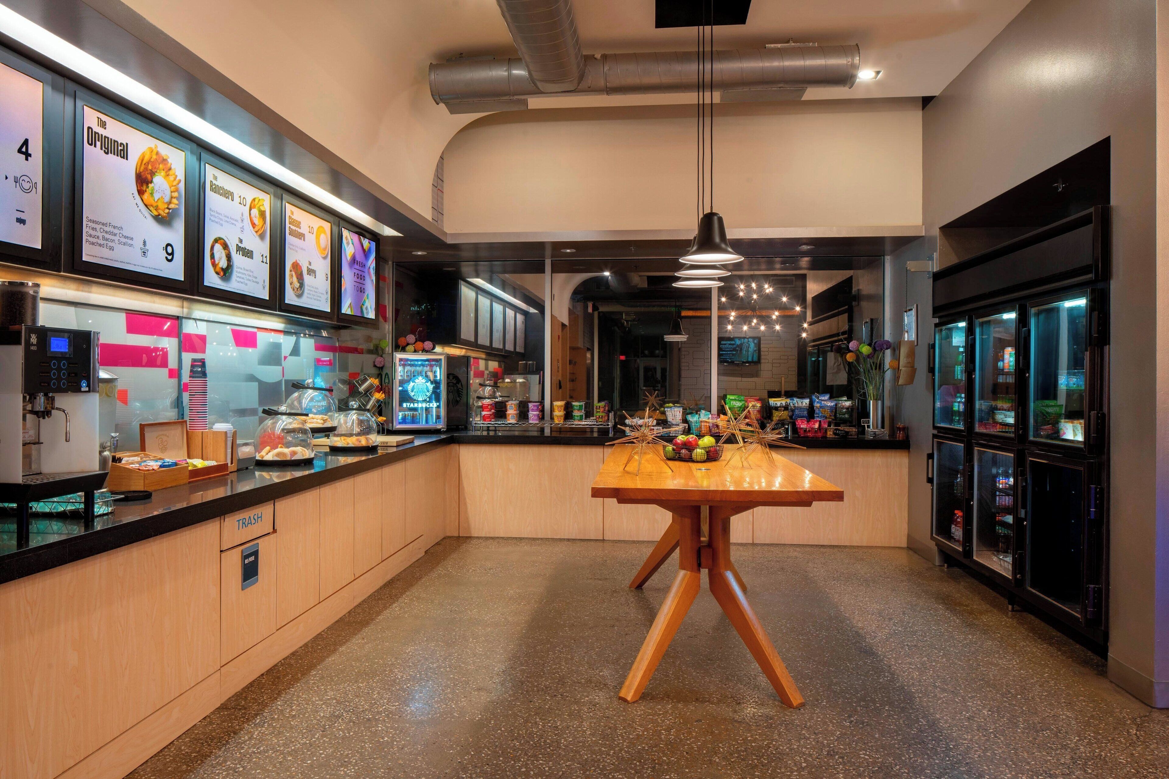 daily cooked-to-order breakfast for a fee