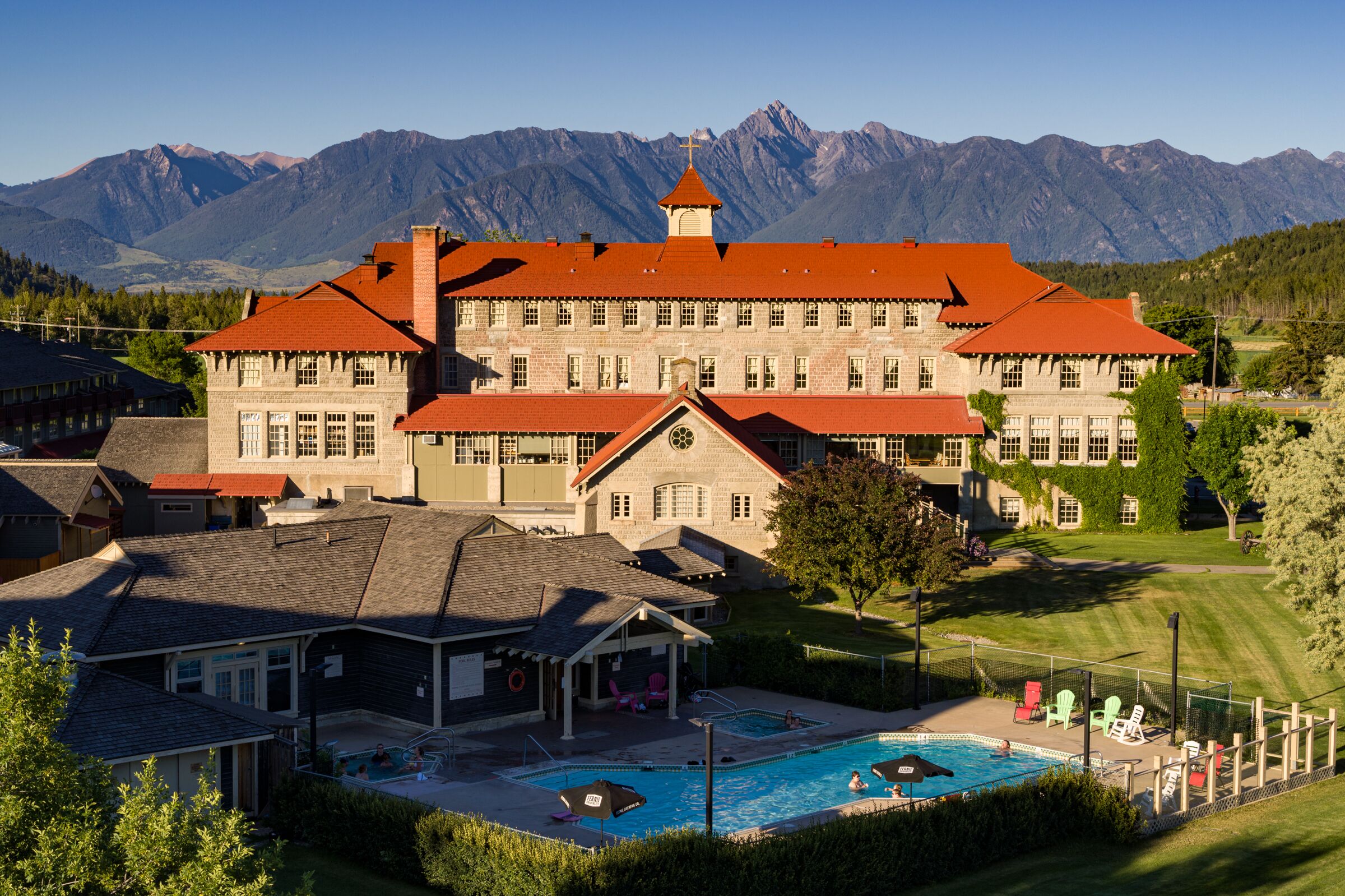 Façade de l’hébergement 