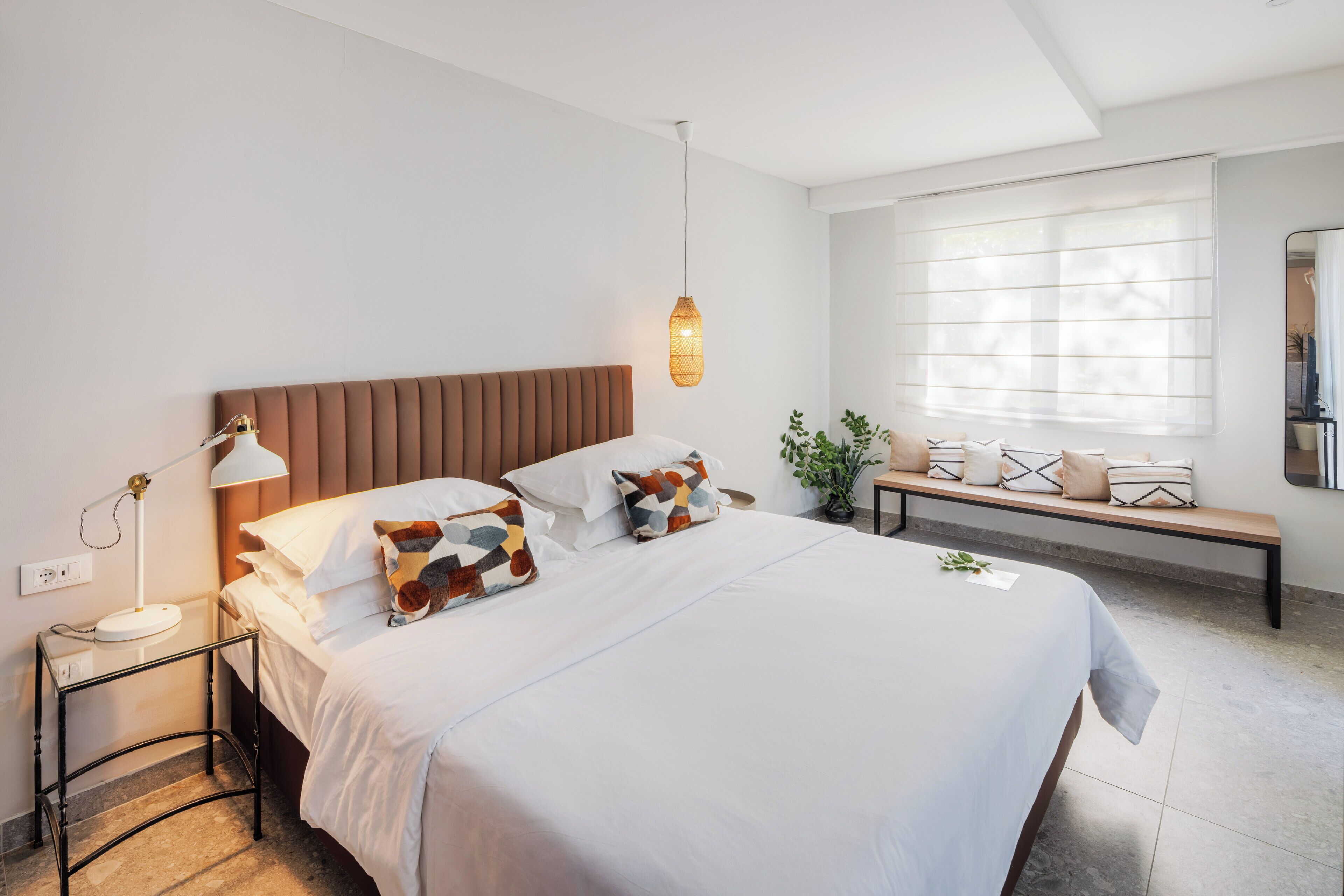 Palm Beach Bungalow Double room | 办公桌、遮光窗帘、婴儿床、免费 WiFi