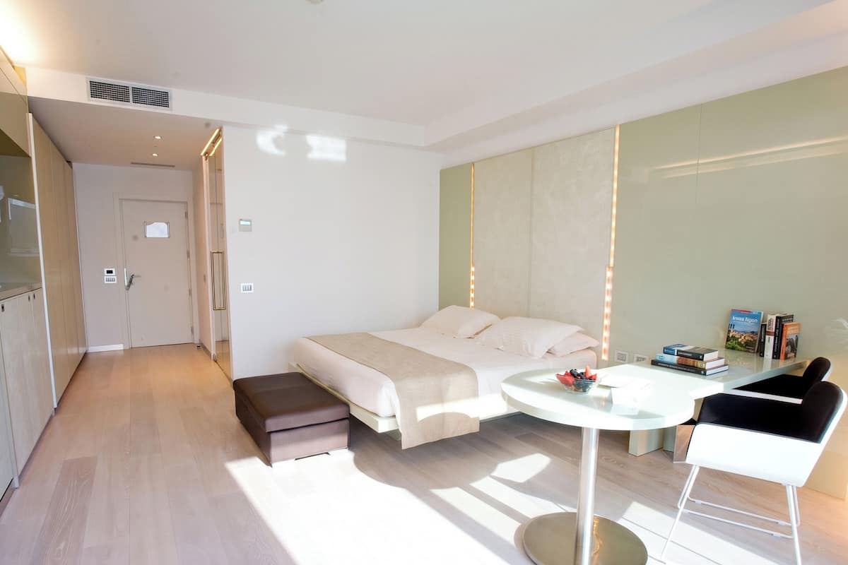 Chambre Double Supérieure, terrasse, côté jardin