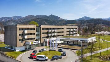 Fassade der Unterkunft