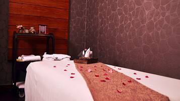 Body treatments, aromatherapy, hot stone massages, deep-tissue massages