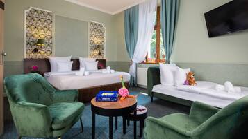 Habitació familiar | Vista del jardí