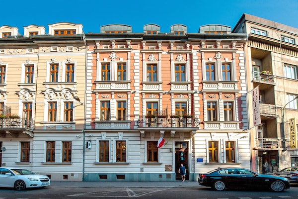 Overnatningsstedets facade