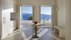 Superior Room, Sea View | Private kitchen | Espresso maker, mini-fridge, stovetop, electric kettle - Archipelagos Resort Hotel & Villas (Paros)